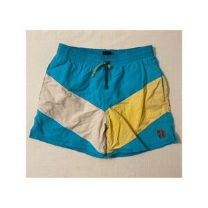 Nike Mens Size‎ Small Swim Trunks Retro Pattern Swimsuit Shorts Active Beach
